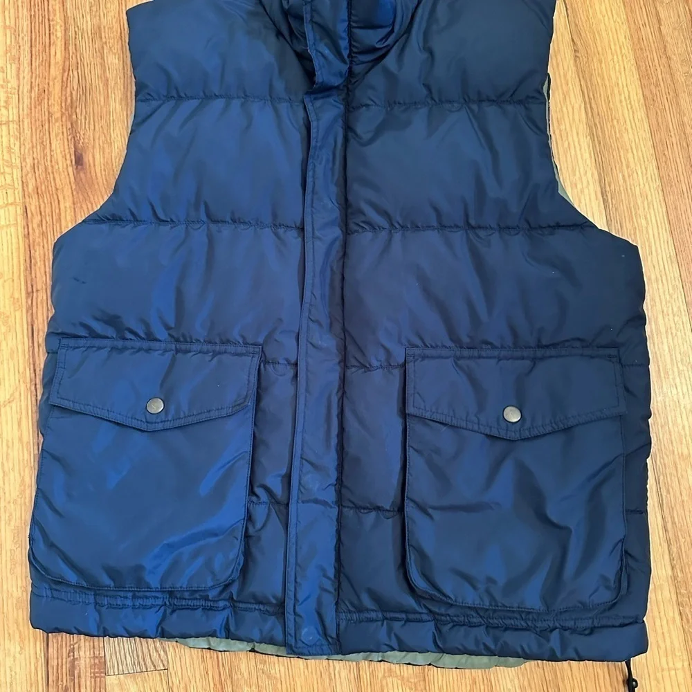 Jcrew puffer Vest Down  Feather Mens size M